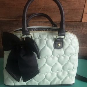Betsy Johnson Aqua Purse